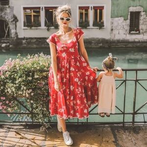 Athena Procopiou Floral Dress